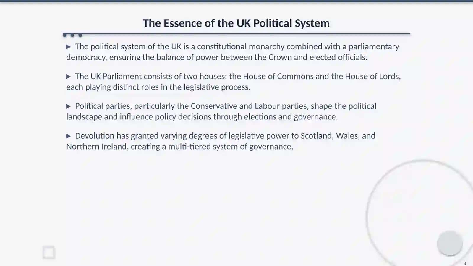 Understanding the Political System of the United Kingdom 3