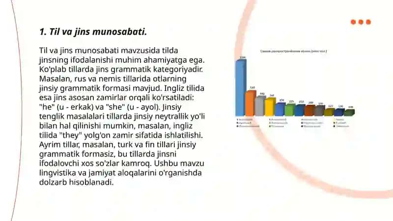 Til va jins munosabati 3