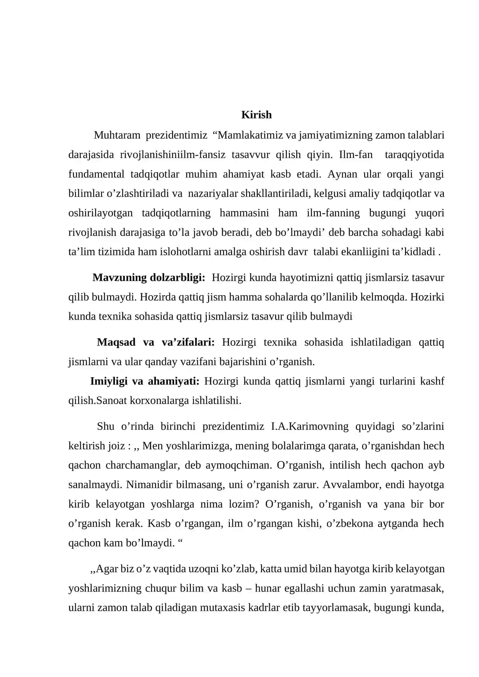 Qattiq jismlarda issiqlik kengayishi 3