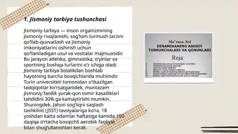 Jismoniy tarbiyaning asosiy tushunchalari va maqsadlari 3