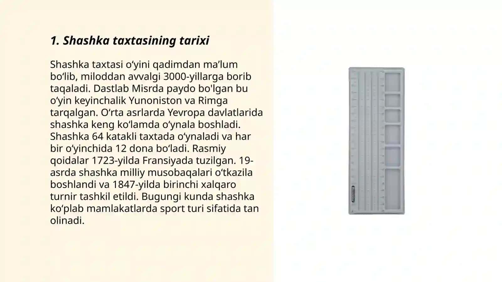 Shashka taxtasi yasash 3