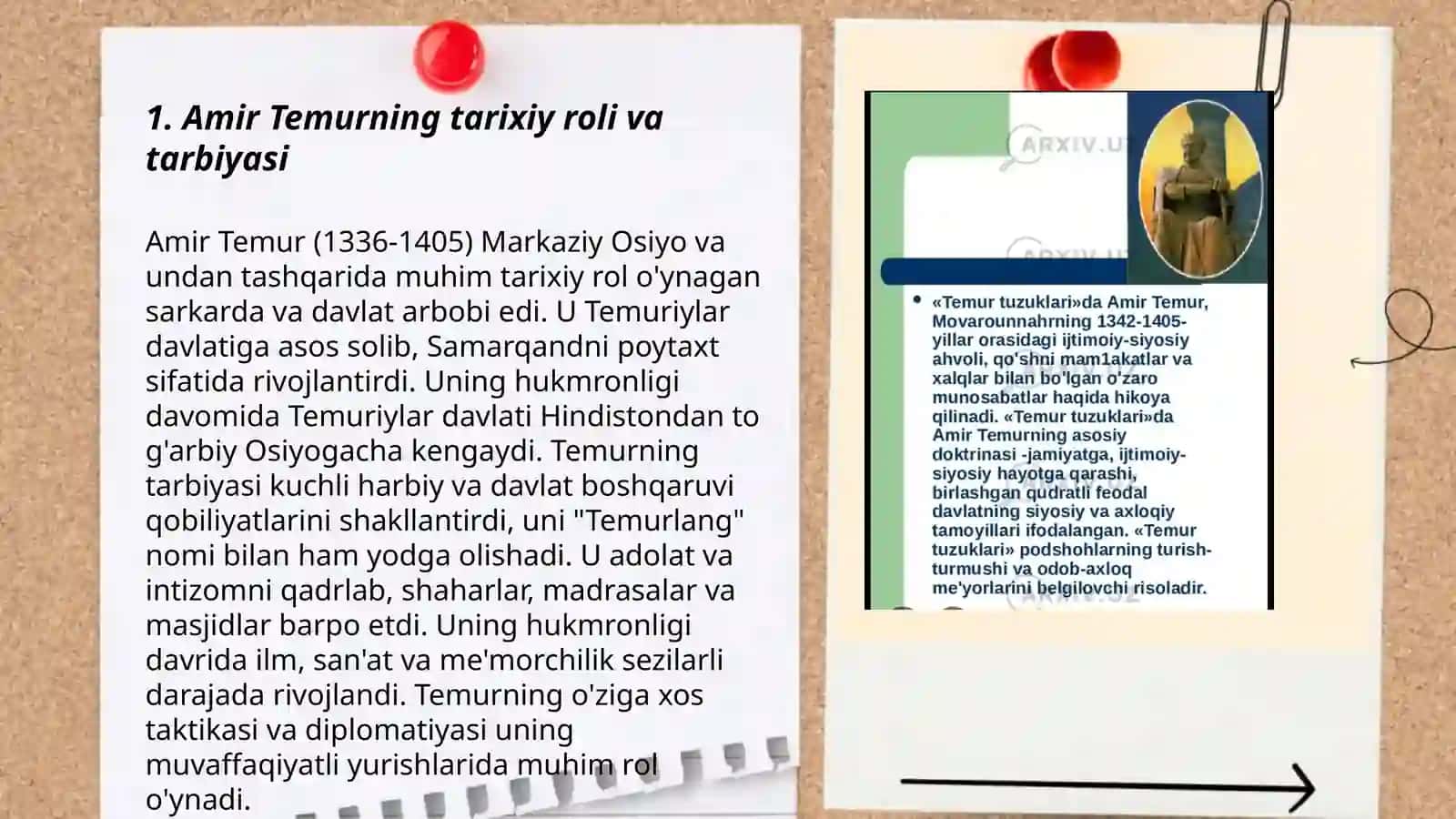 Amir Temur oʻgitlarining tarbiyaviy ahamiyati 3
