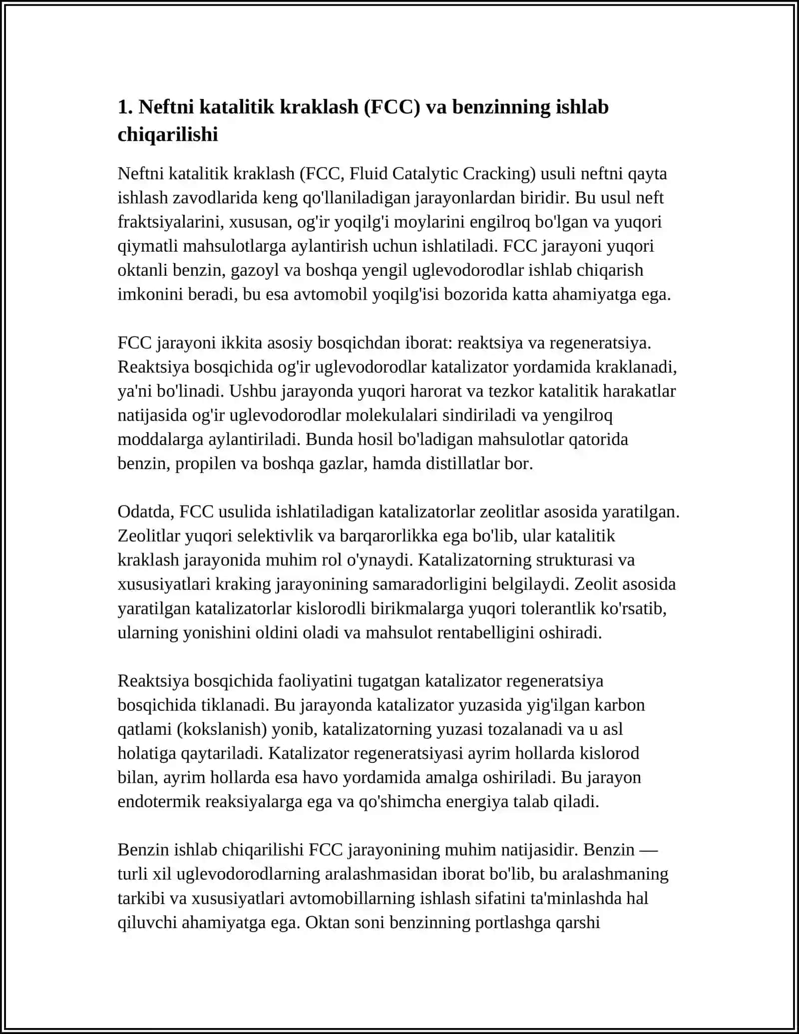 SANOATDA KATALIZATORLARNI QOLLANILISHI 3