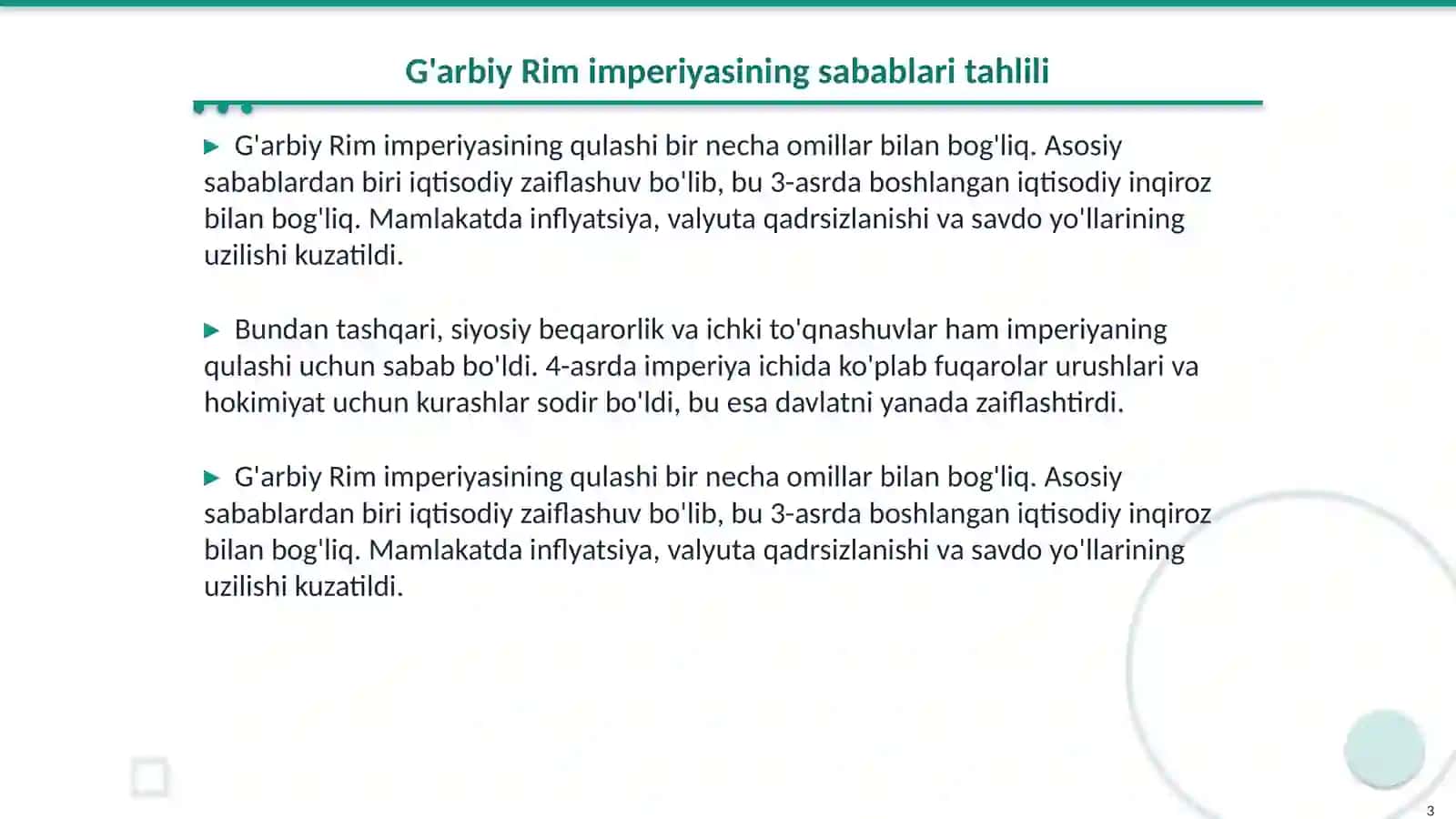 G'arbiy Rim imperiyasining qulashi 3