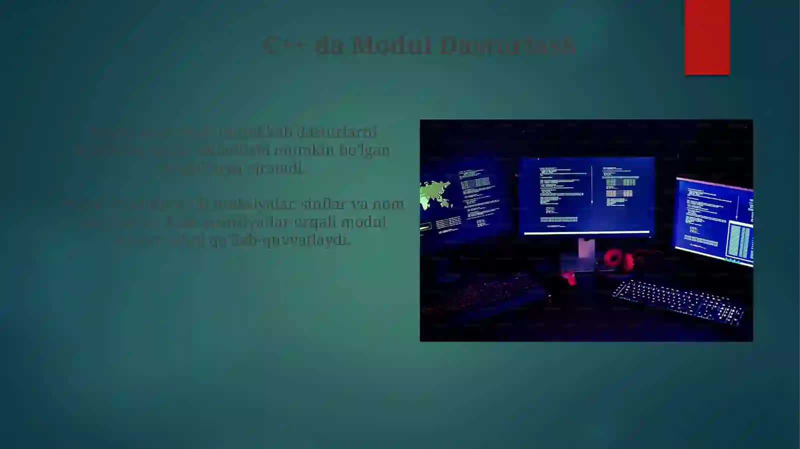 C# va boshqa tillarda (Pascal, C++) modulli dasturlash 3