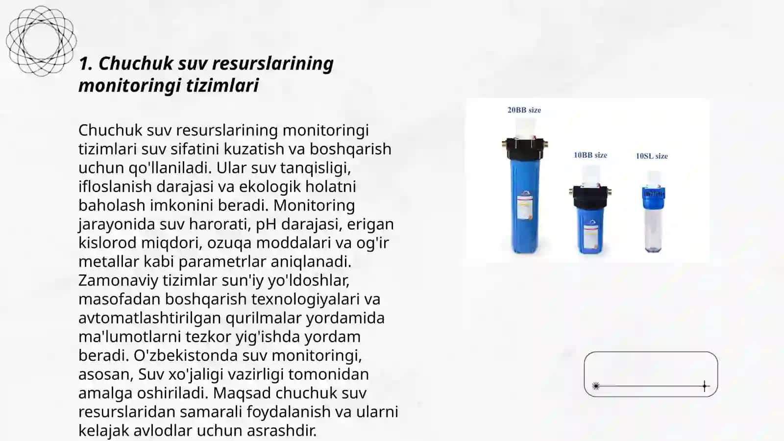 Chuchuk suvlarni muhofaza qilish monitoringi 3