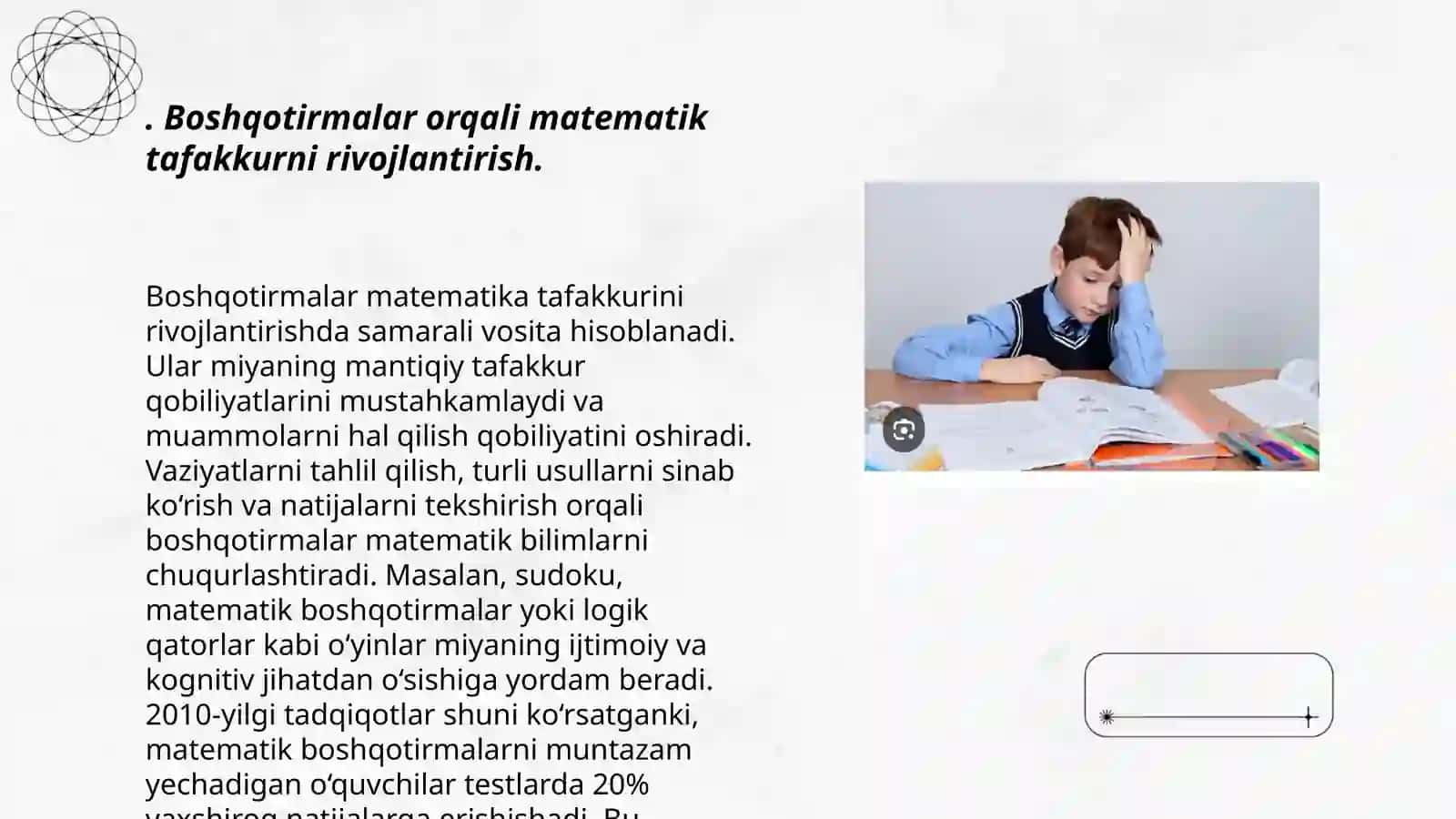 Matematik boshqotirmalari 3