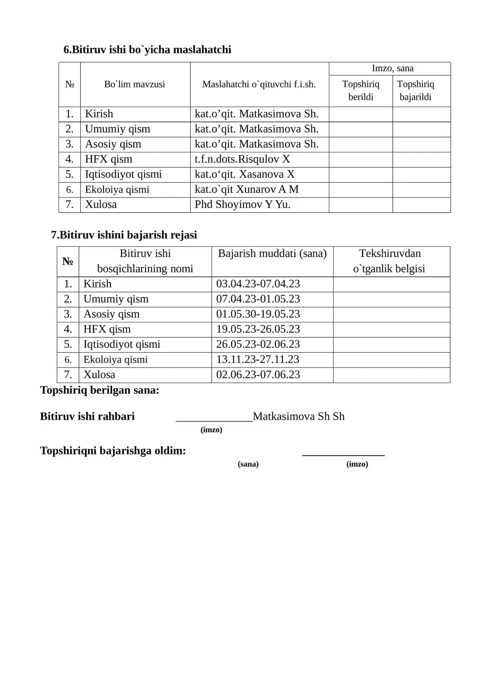 5312200 - «Konchilik elektr mexanikasi» yo`nalishi BITIRUV MALAKAVIY ISHI 3