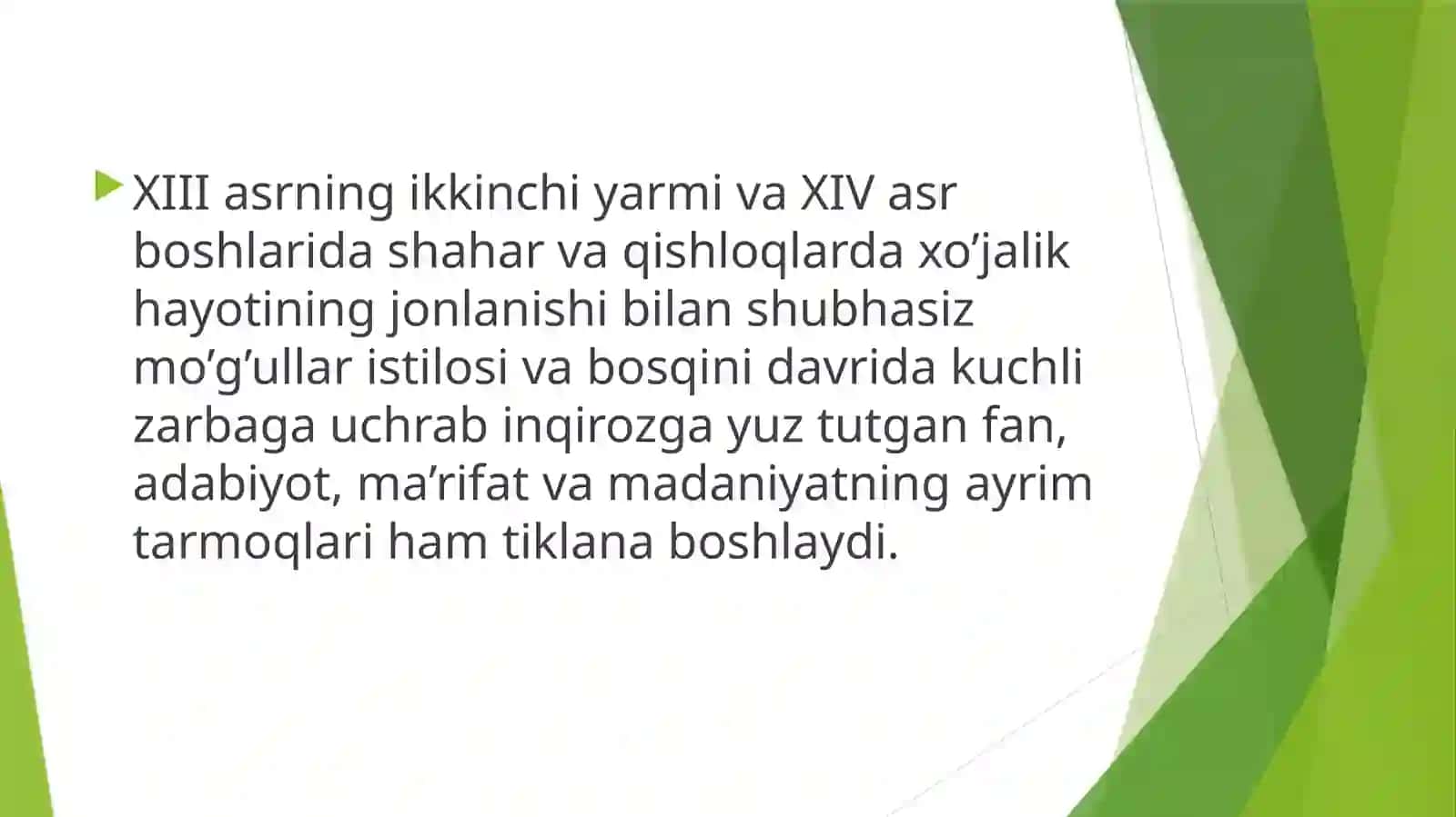 XIV asrning ikkinchi yarmi va XVI asrda Movaraunnahrda tarbiya, maktab va pedagogik fikrlar rivoji 3