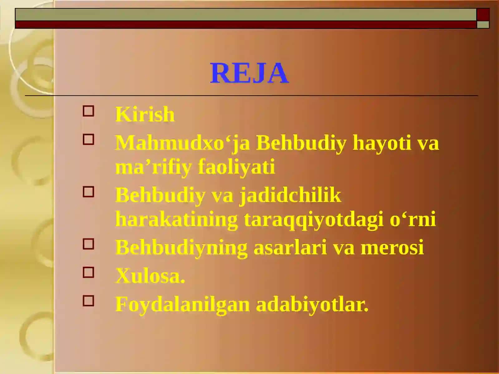 Mahmudxoʻja Behbudiy jadidchilik harakatining rahnamosi 3