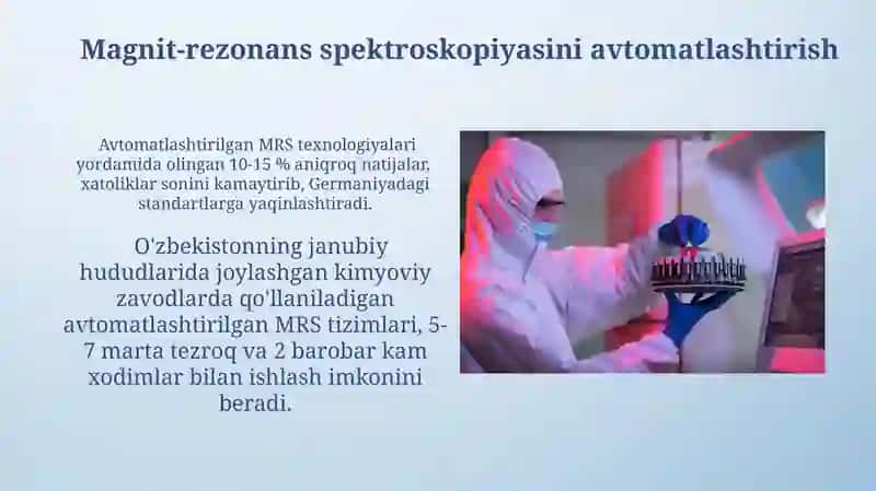 Magnit-rezonans spektroskopiyasini avtomatlashtirish 3