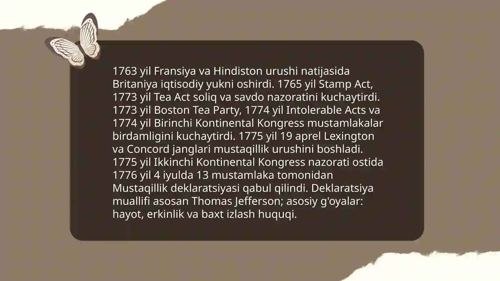 Amerika Qo'shma Shtatlari davlati tarixi 3