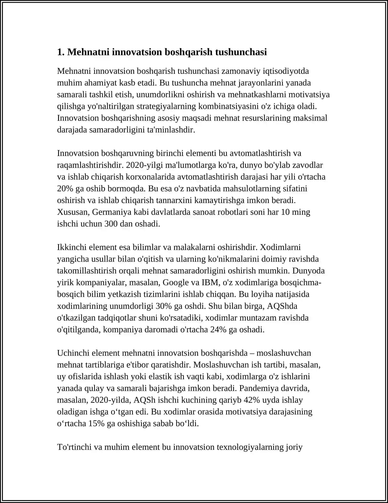 MEHNATNI INNOVATSION BOSHQARISHGA ÒTISHNING ASOSIY OMILLARI VA SHARTLARI 3