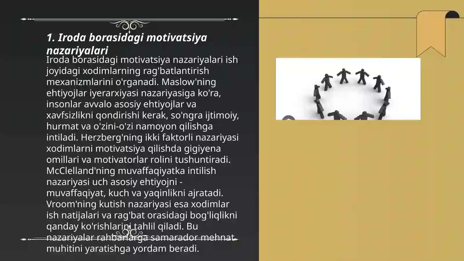 Iroda borasidagi motivatsiya nazariyalari 3