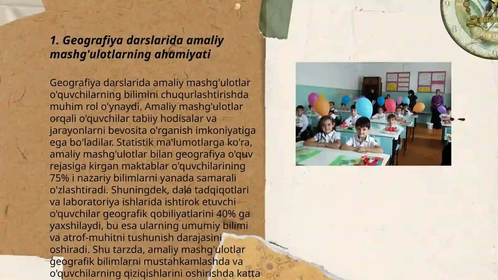 Geografiya darslarida amaliy mashg'ulotlardan foydalanish metodikasi 3