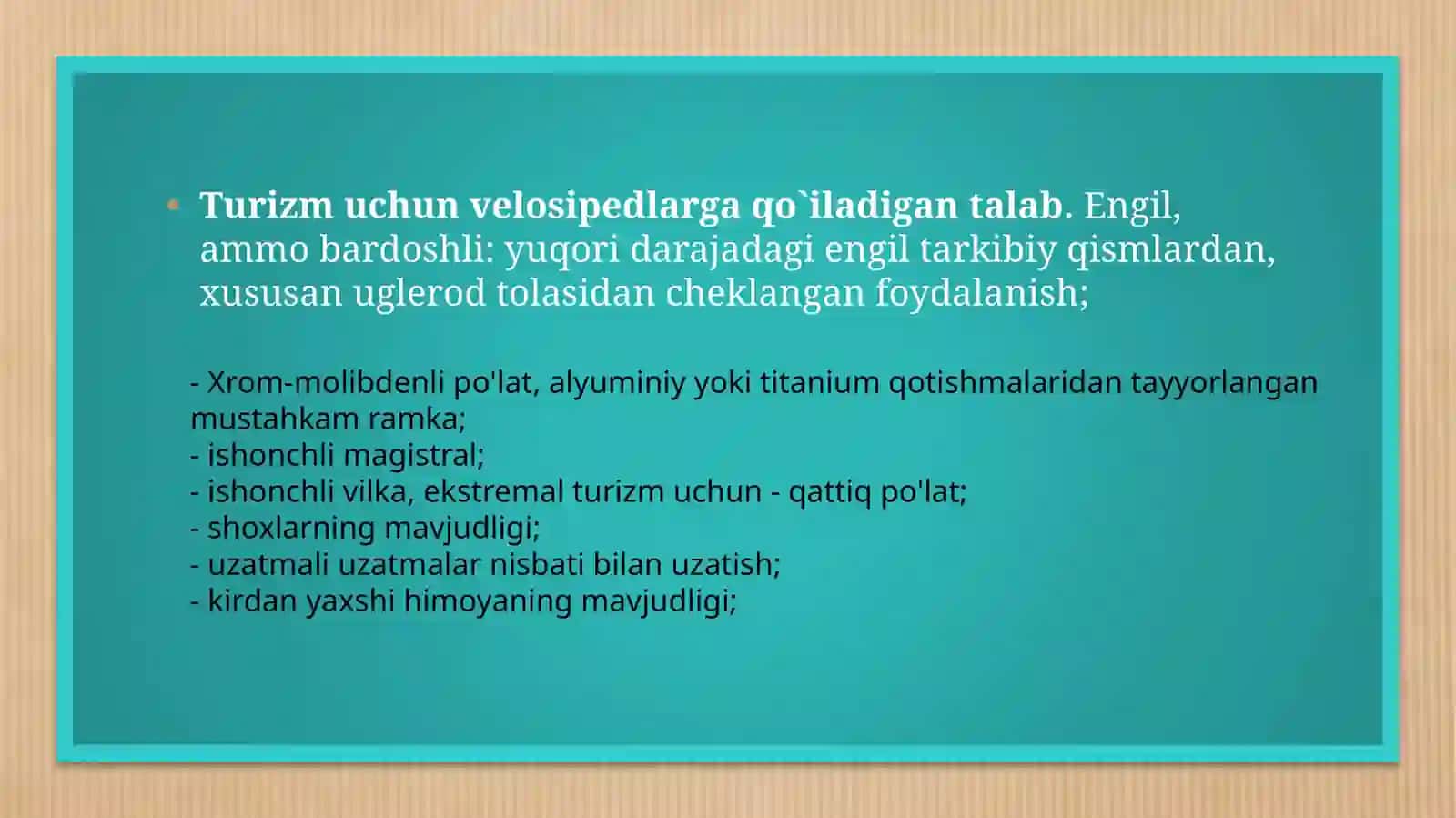 Safar davomida velosipedlarni ta’mirlash 3