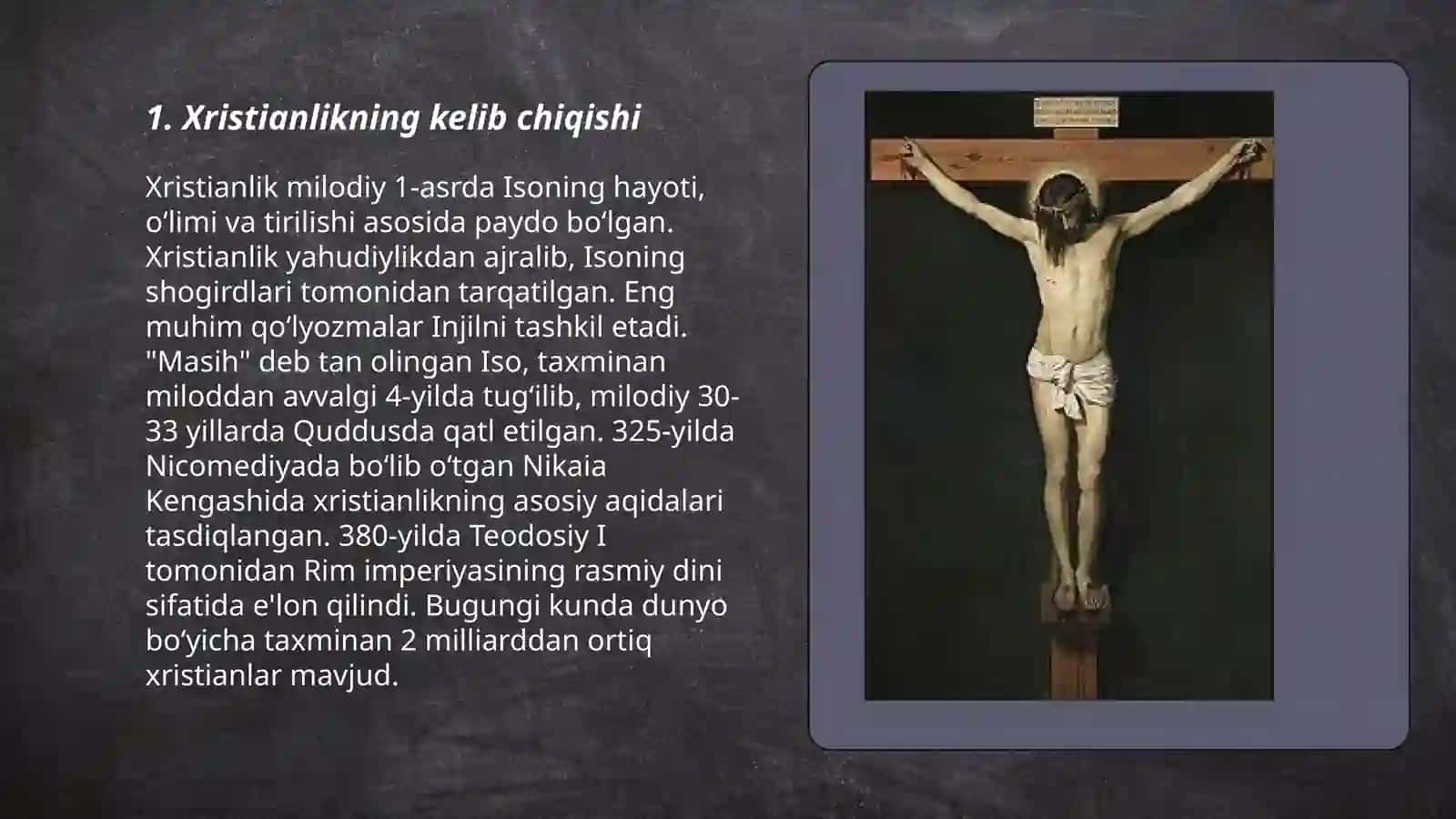Xristianlik tarixi va ta'limoti 3