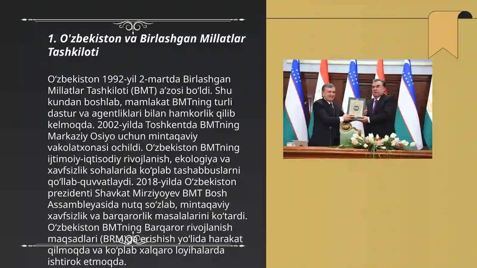 O'zbekiston va Birlashgan Millatlar Tashkiloti 3