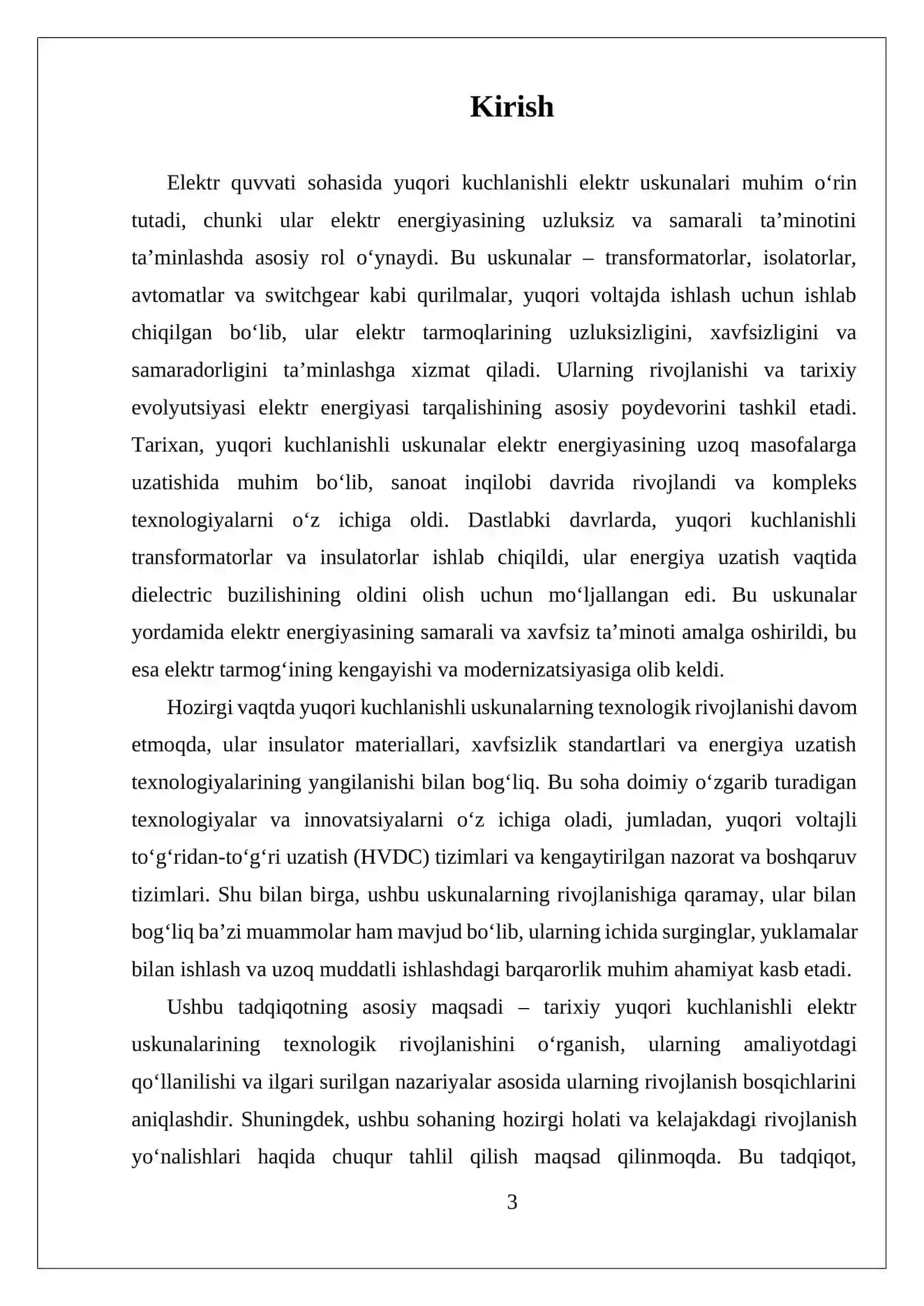 MUSTAQIL ISH PAST KUCHLANISHLI ELEKTR USKUNALAR 3