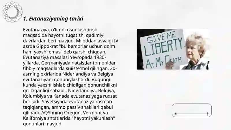 Evtanaziya muammolari 3