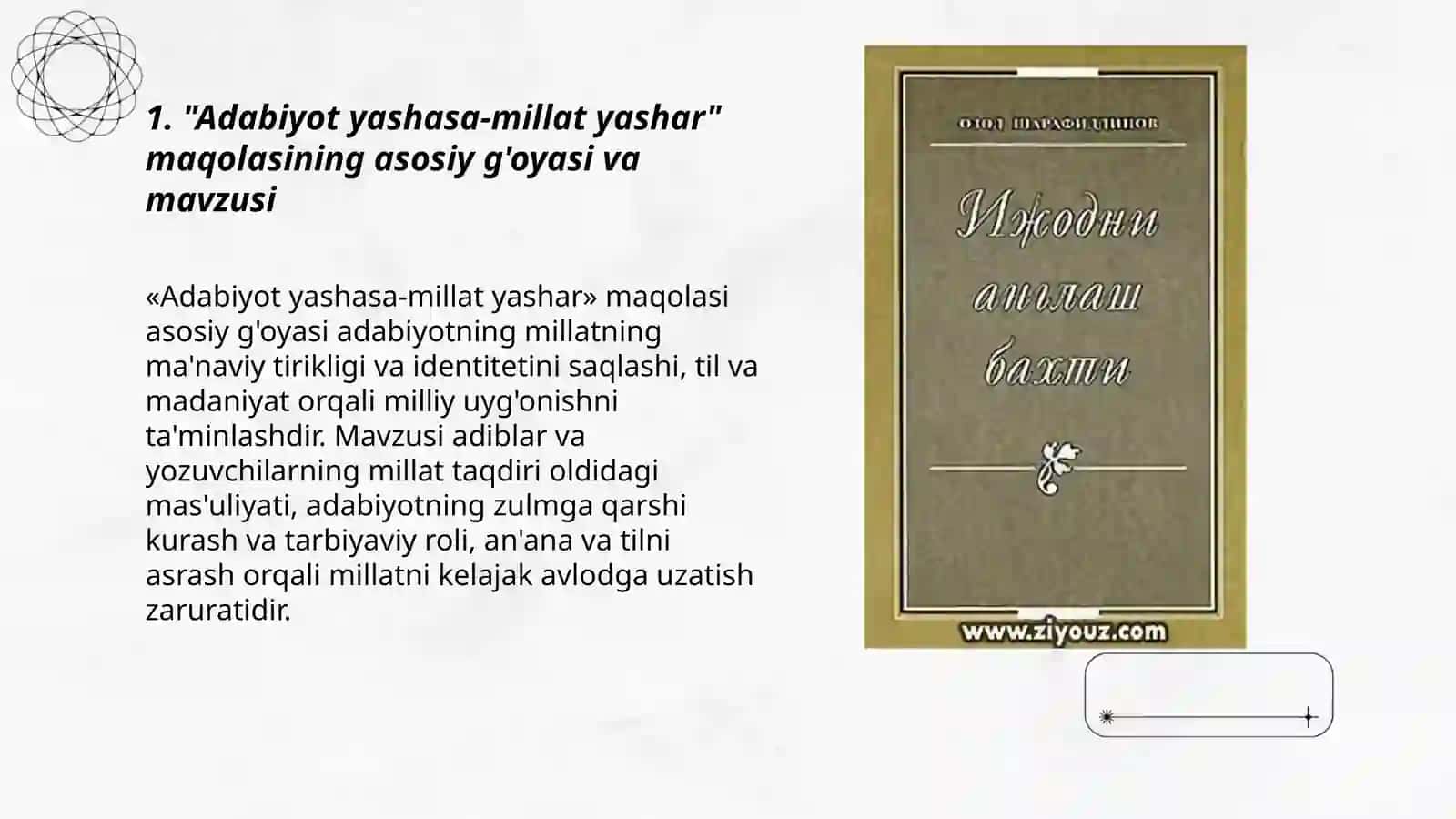 Istibdod qurboni yoxud o'zligidan mahrum etilgan shoir 3