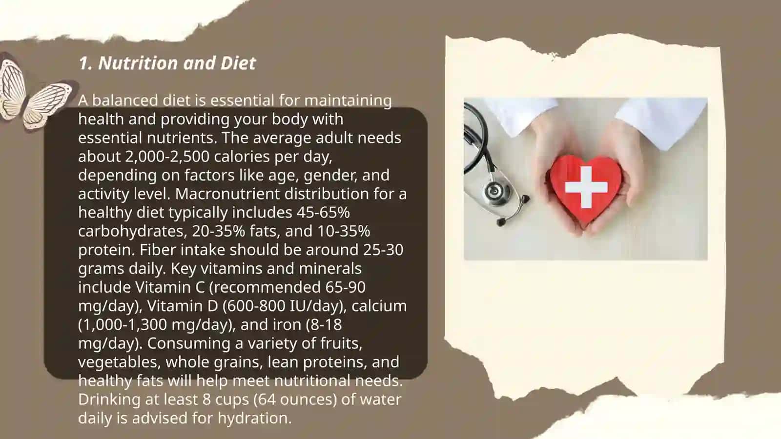 Plan: Nutrition and Diet 3