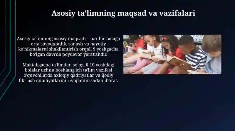 Boshlangʻich talimning maqsad va vazifalari 3