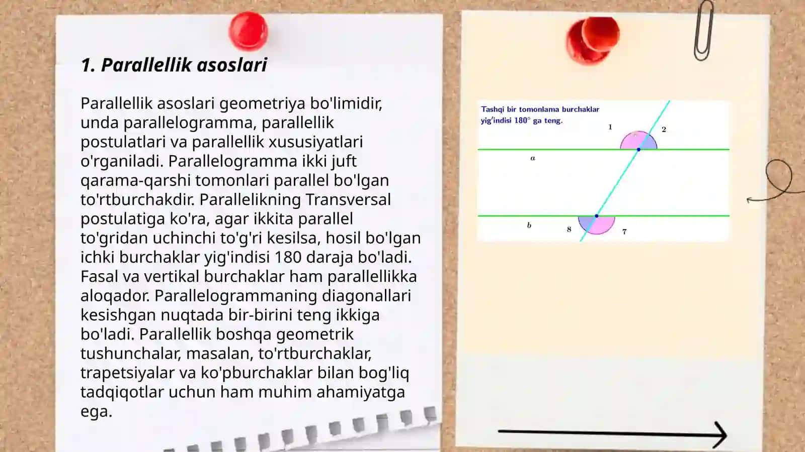 Parallellik asoslari 3