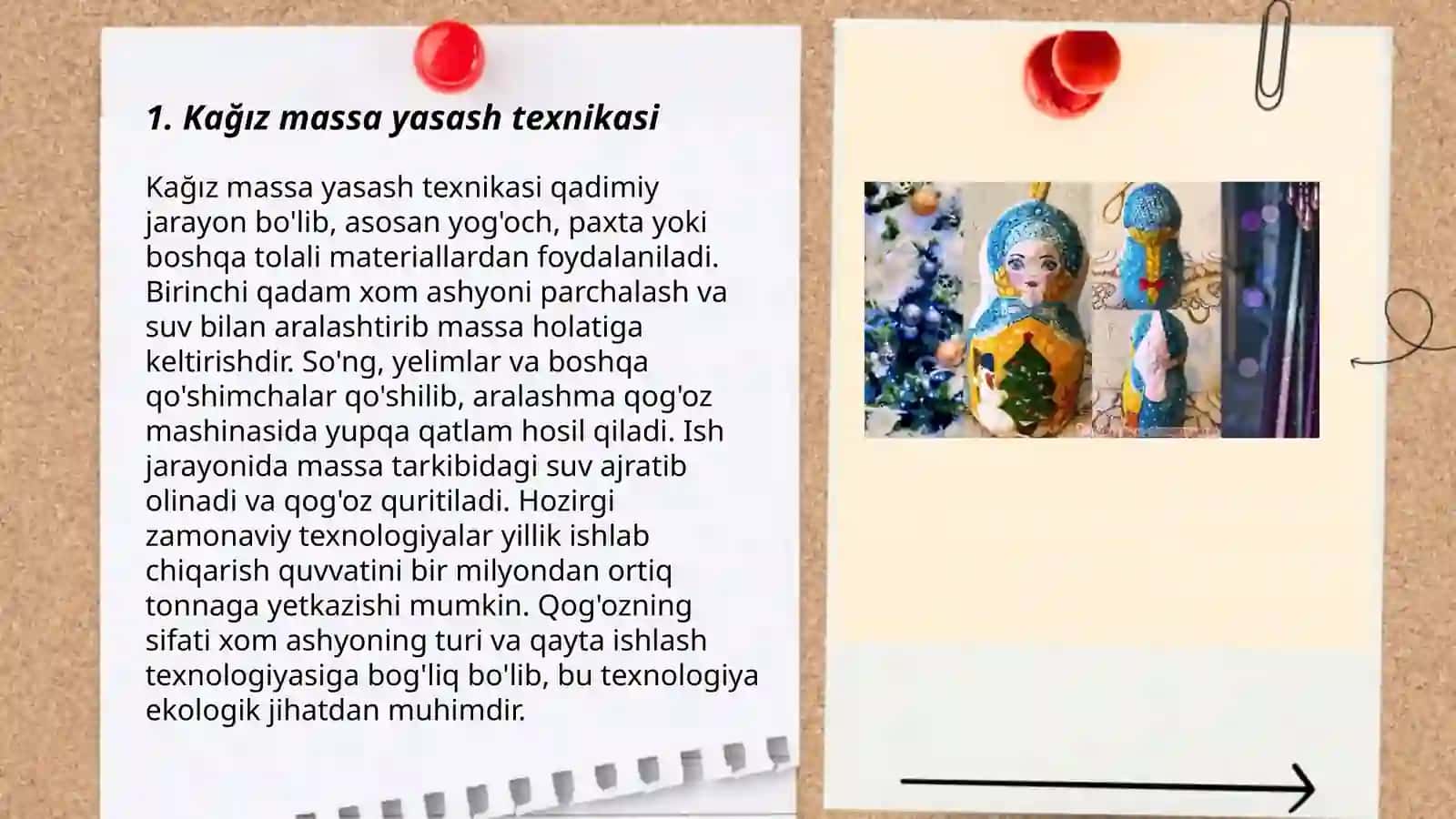 Kağız massa yasash texnikasi 3