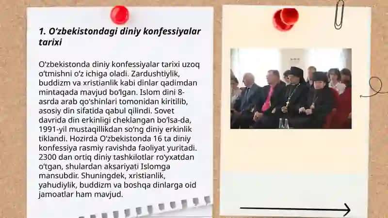Oʻzbekiston konfessiyalararo munosabatlar 3