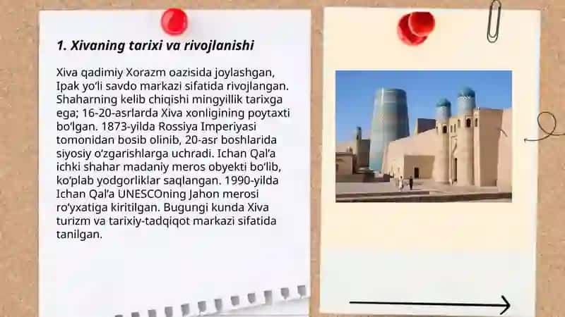 Xivaning tarixi va rivojlanishi 3