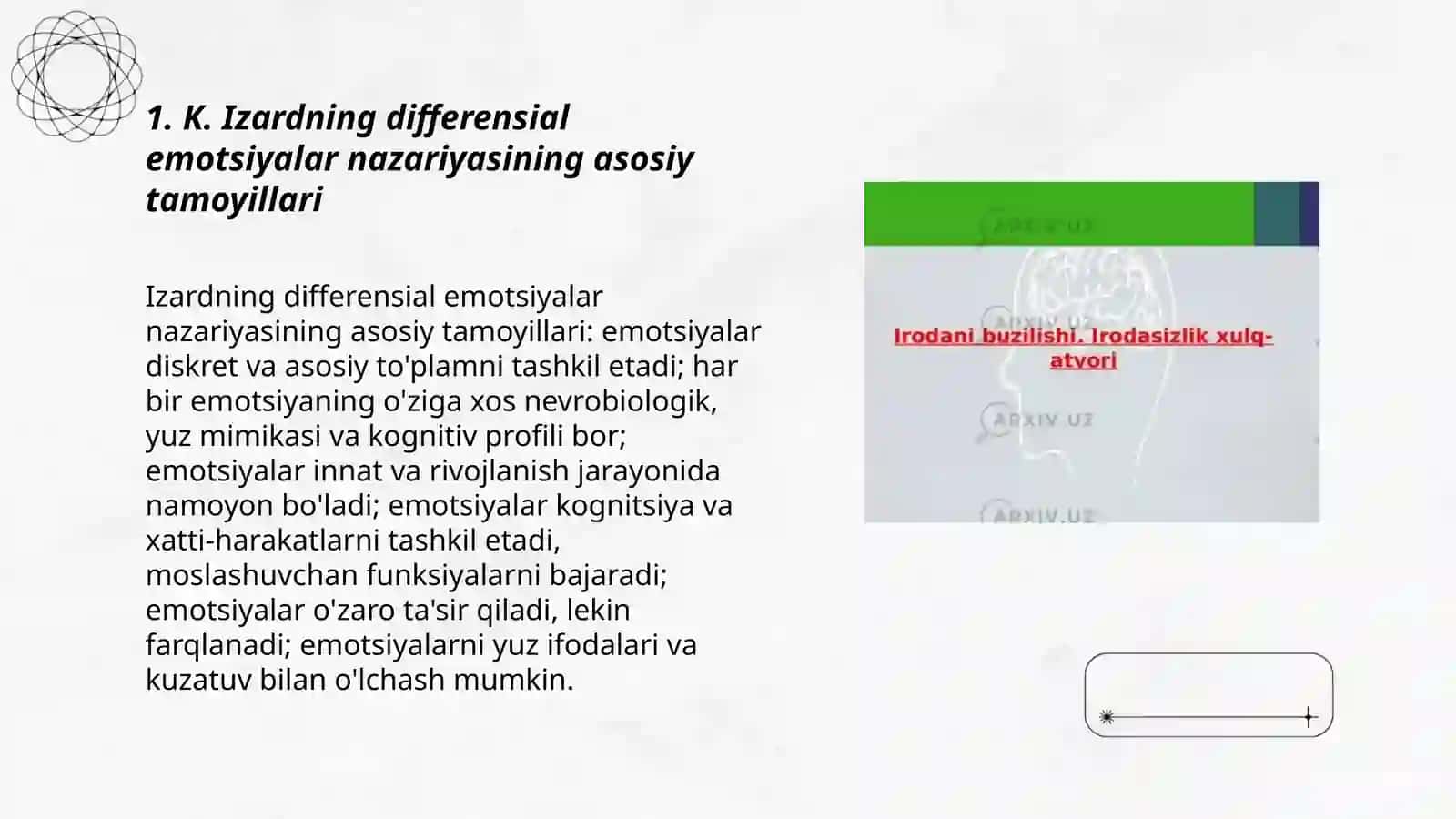 Irodani buzilishi. Irodasizlik hulq-atvori 3