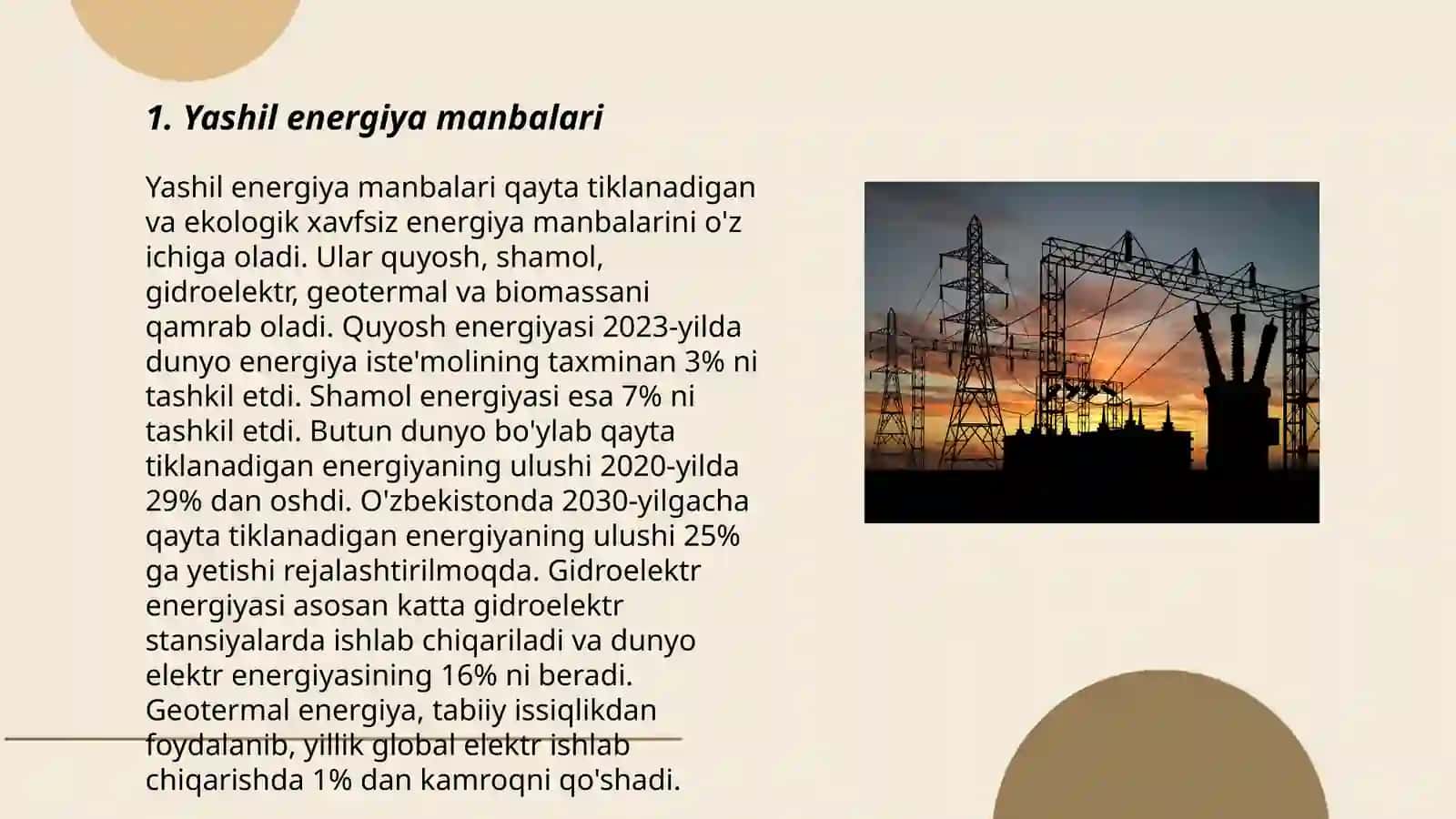 Yashil energetika 3
