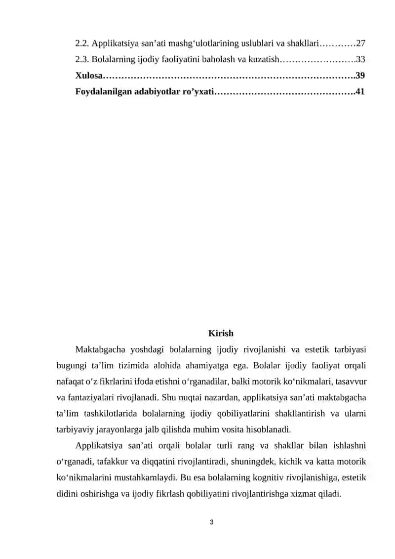Maktabgacha taʼlim tashkilotlarida aplekatsiya sanatining ahamiyati. 3
