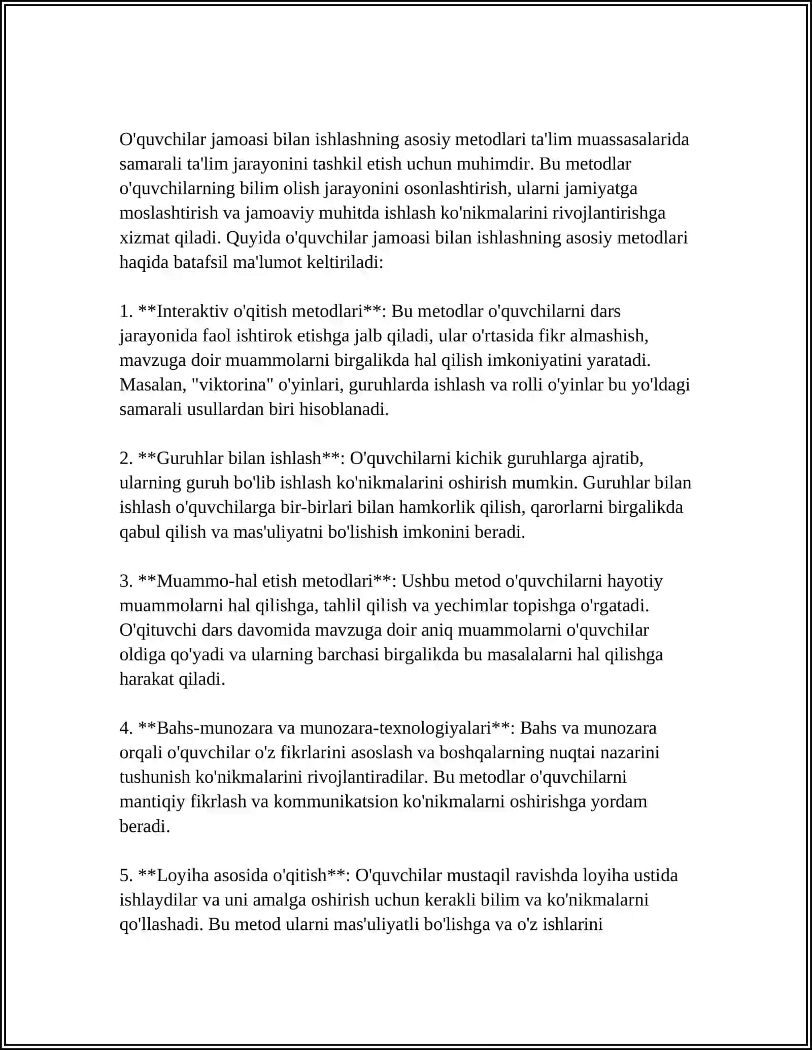 SINF RAHBARINING O'QUVCHILAR JAMOASI BILAN ISHLASH USULLARI.MAKTABNING O'QUV ISHLARI BO'YICHA DIREKTOR O'RINBOSARINING VAZIFALARI 3