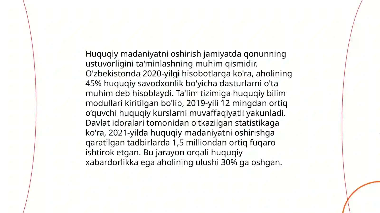 Huquq-targ'ibot otlrganlari va sud tizimidagi o'zgarishlar 3