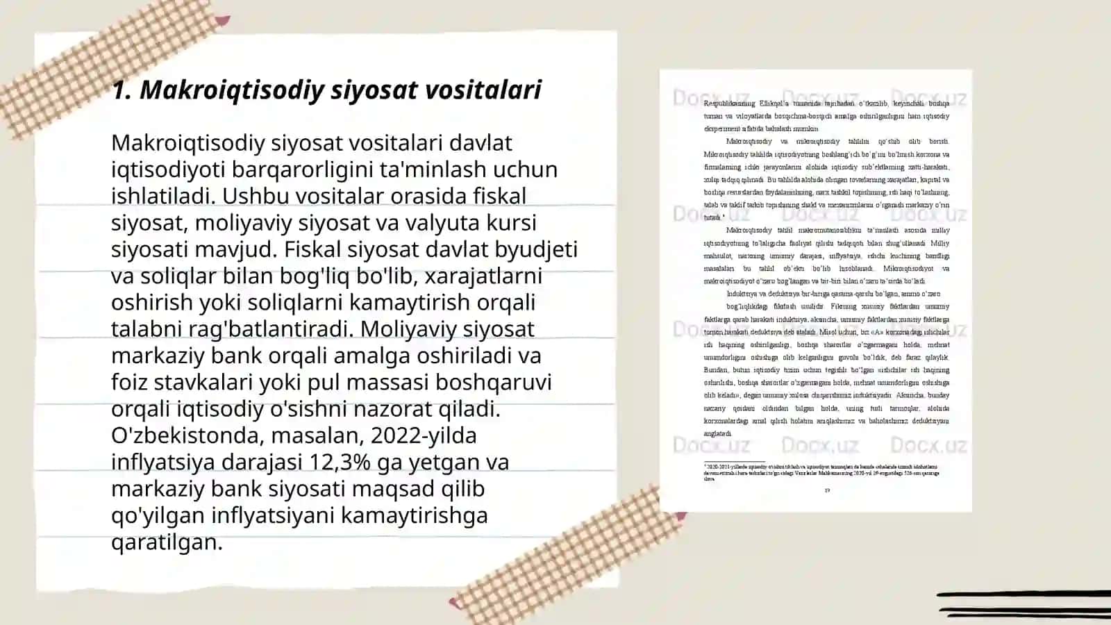 Makroiqtisodiy muhit va mikroiqtisodiy omillar 3