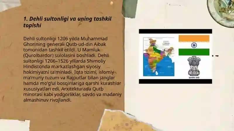 Dehli sultonligi va uning tashkil topishi 3