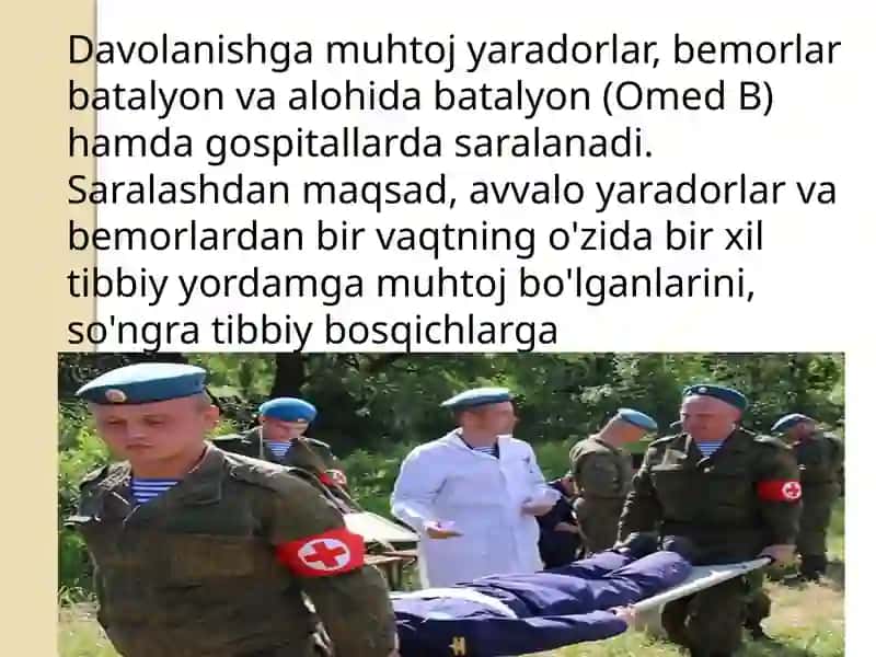 Terapevtik yordamga muhtoj boʻlganlarning asosiy xarakteristikasi 3
