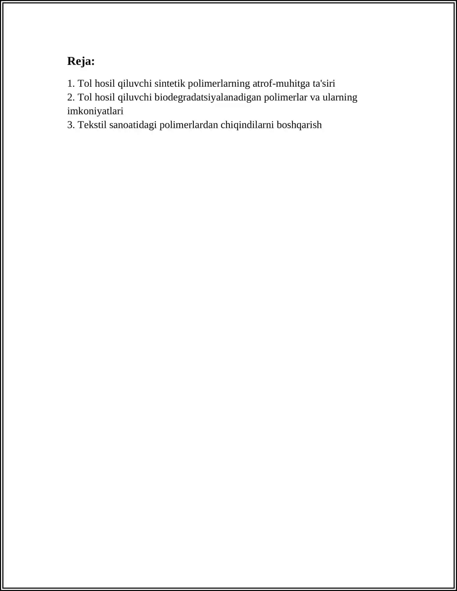 TOLA HOSIL QILUVCHI POLIMERLAR VA ATROF-MUHIT 3