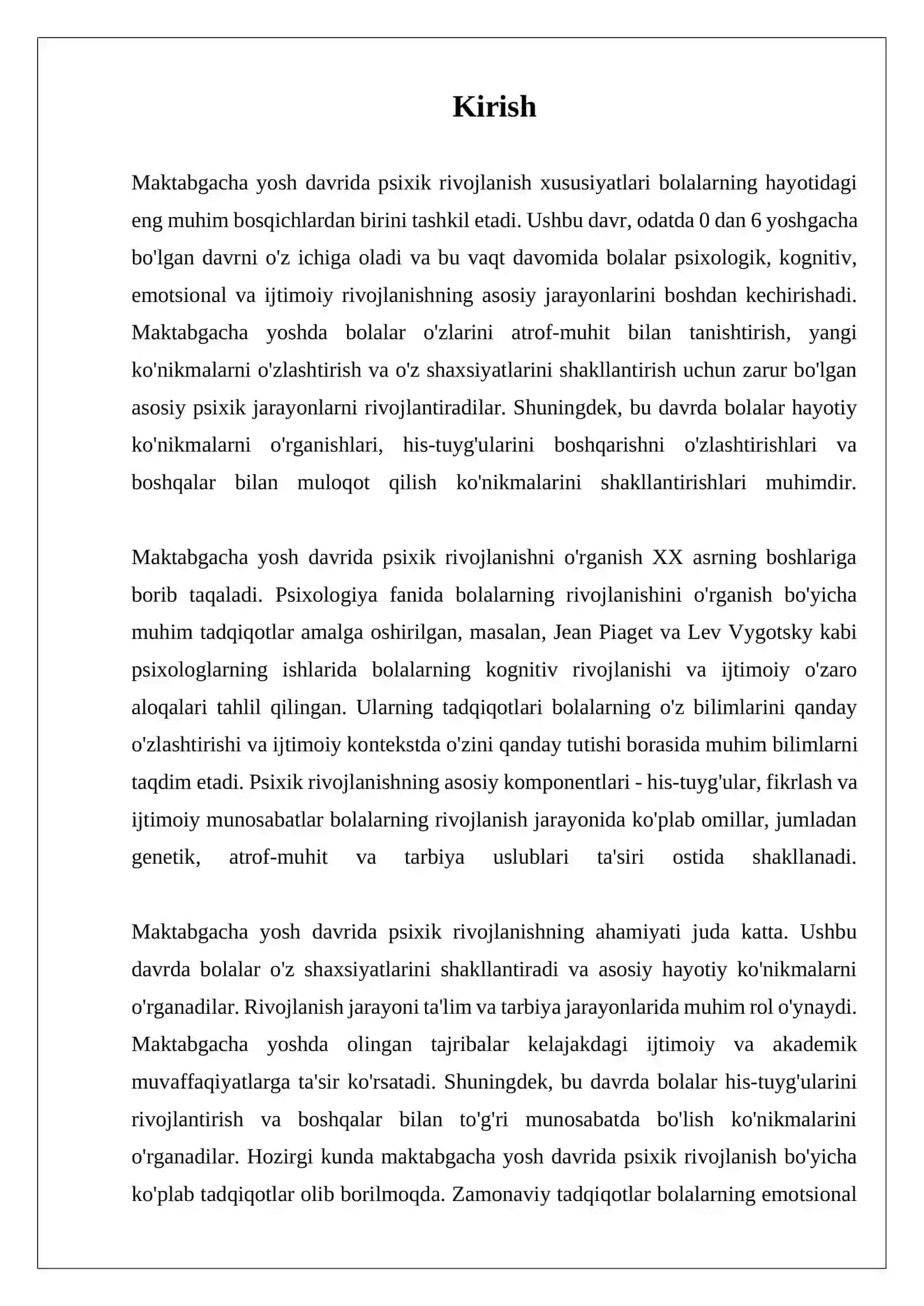 MAKTABGACHA YOSH DAVRIDA PSIXIK RIVOJLANISH XUSUSIYATLARI 3