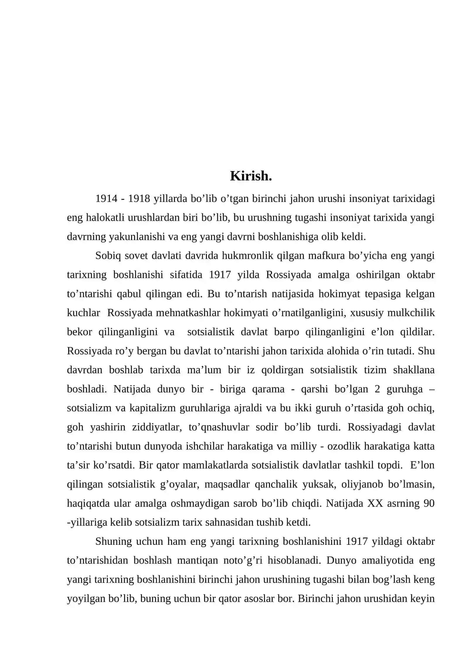 Eng yangi tarix fanidan yozgan 3