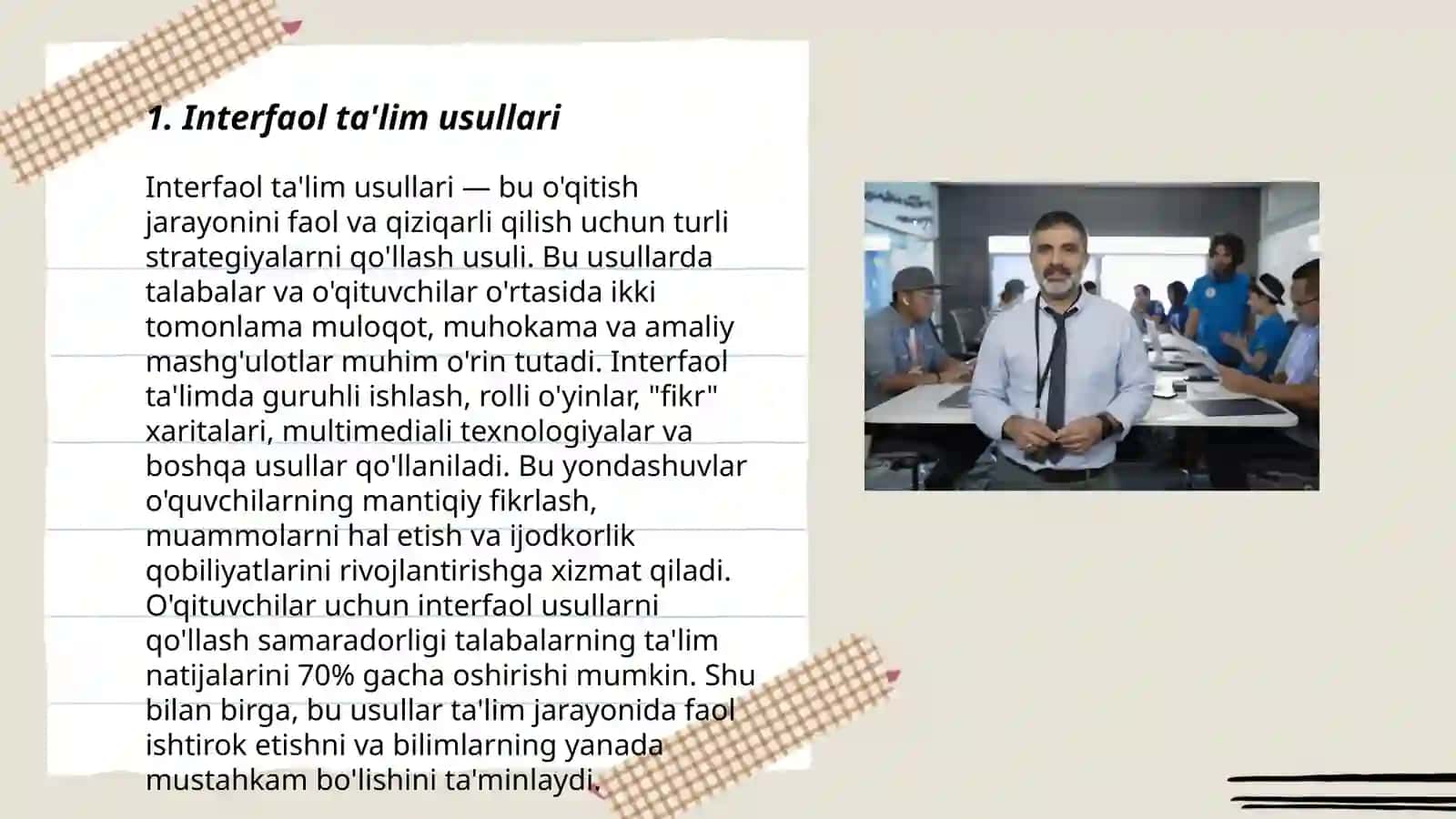 Interfaol ta'lim usullari 3