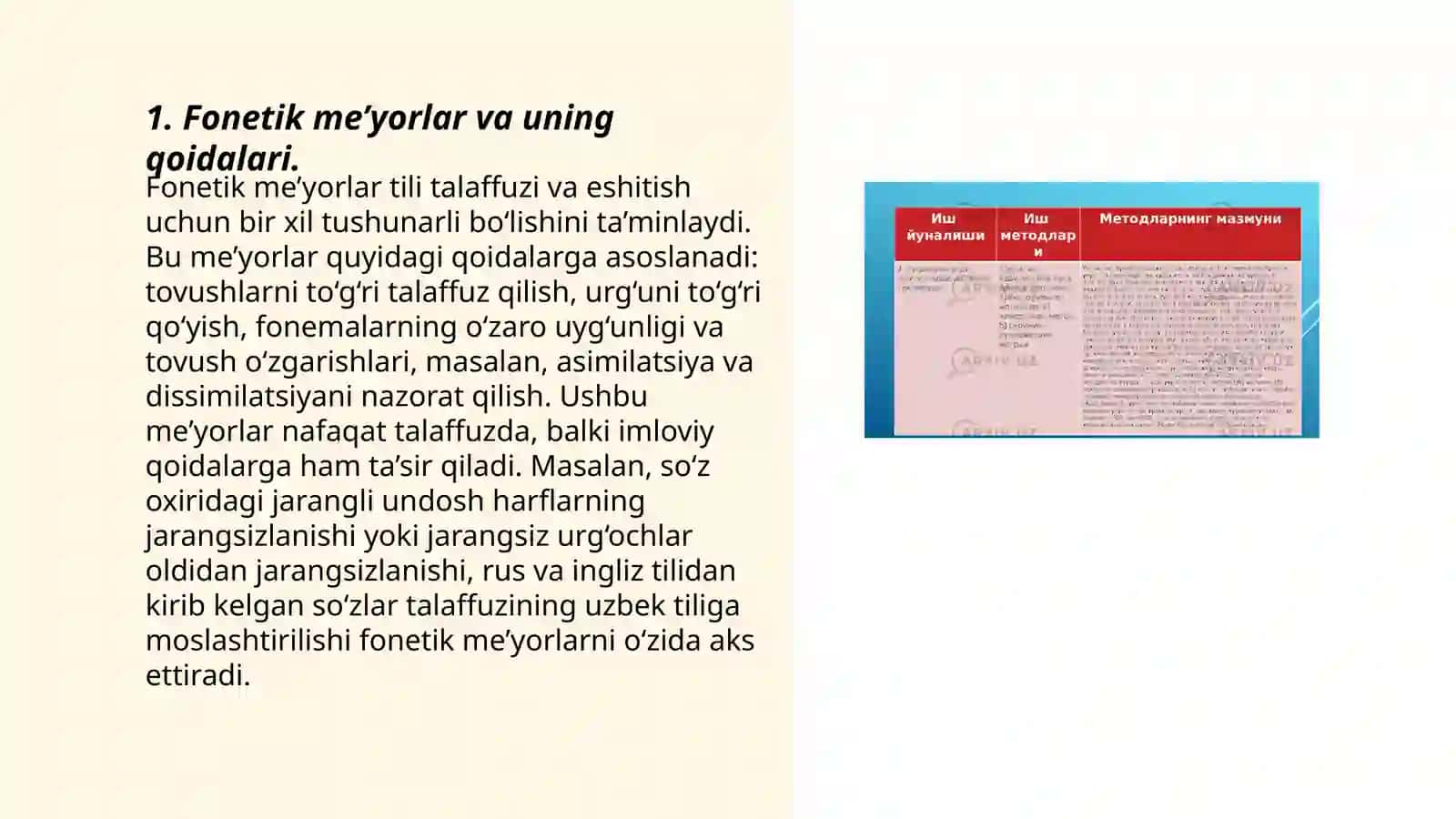 Lingvistik kompotensiya.Nutqning talaffuz va imlo me'yorlari 3