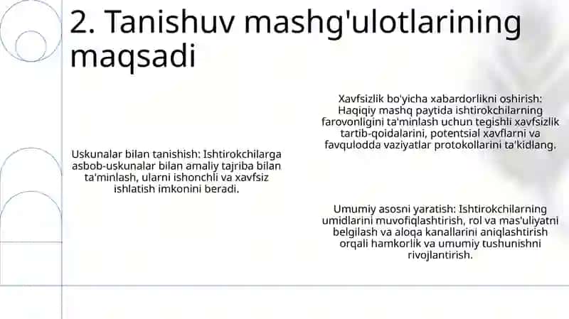Atrof-Olam Bilan Tanishtirishtirish Mashg'Ulotlarini O'Tish 3