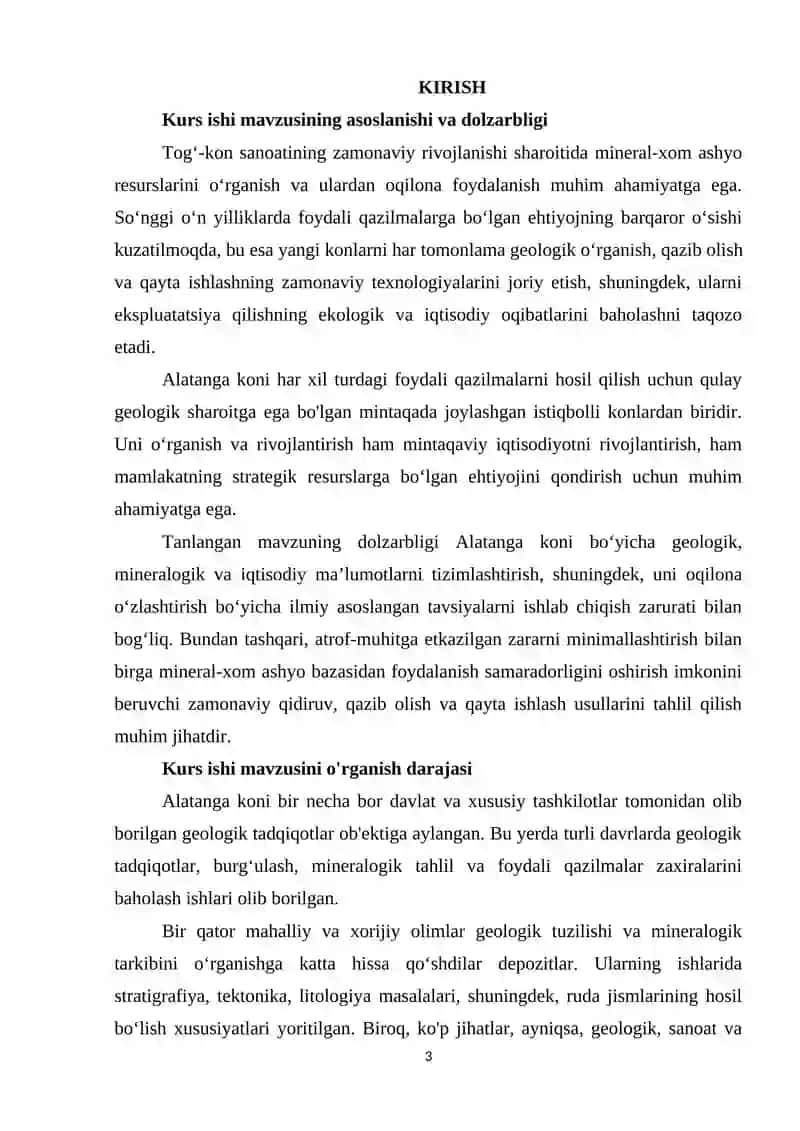 Alatanga koni 3