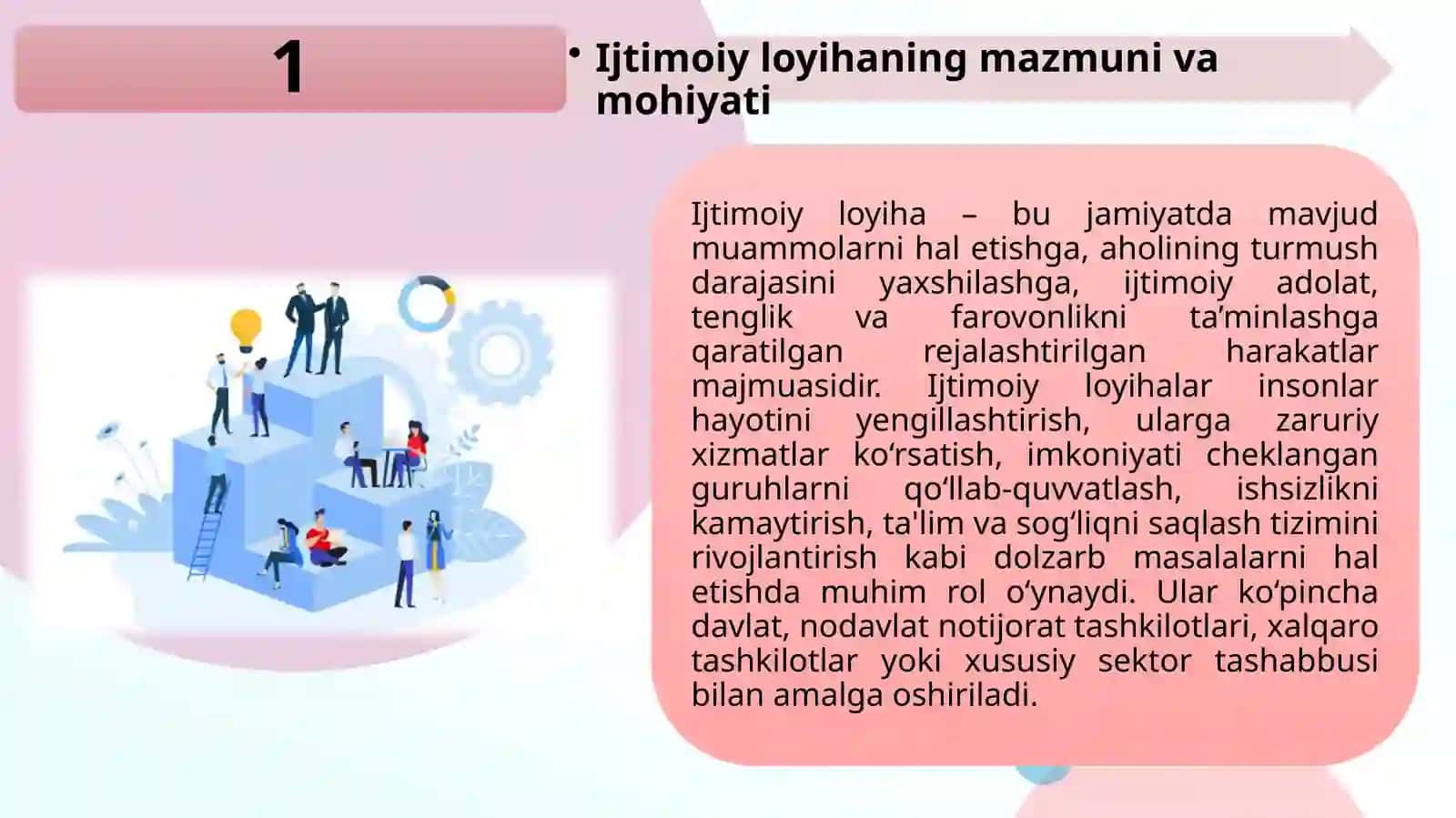 IJTIMOIY LOYIHALARINI RASMIYLASHTIRISH REJALASHTIRISH MUVOFIQLASHTIRISH VA MONITORING QILISH JARAYONI 3