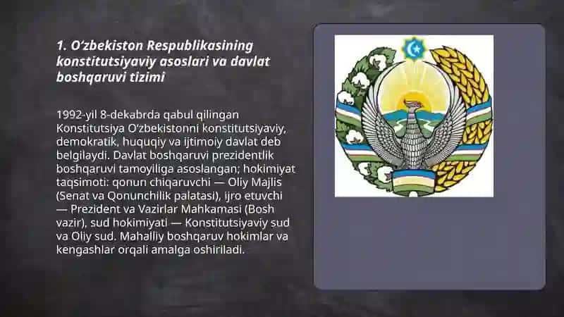 Oʻzbekiston Respublikasining ma'muriy-hududiy va davlat tuzilishi 3
