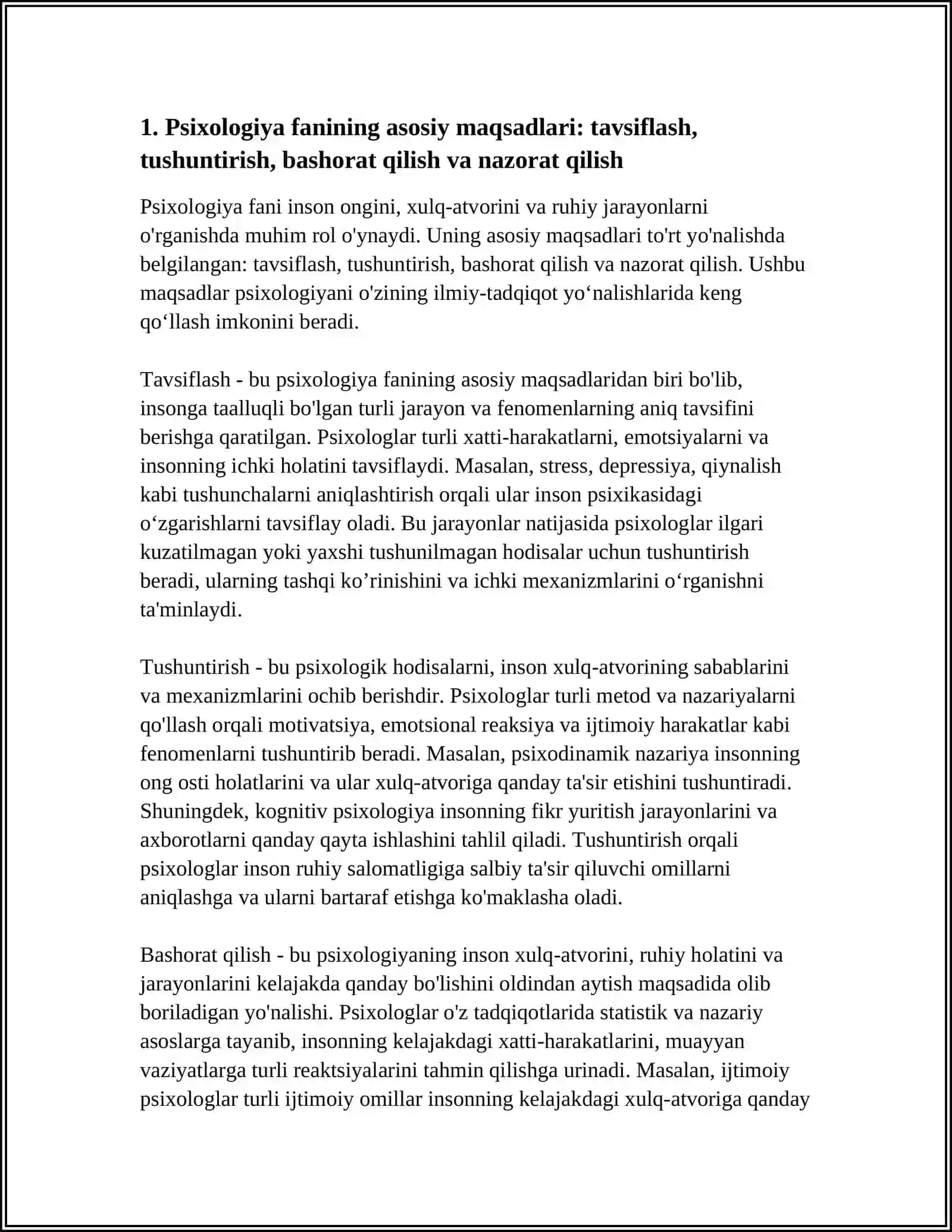 PSIXOLOGIYA FANINING MAQSAD VA VAZIFALARI 3