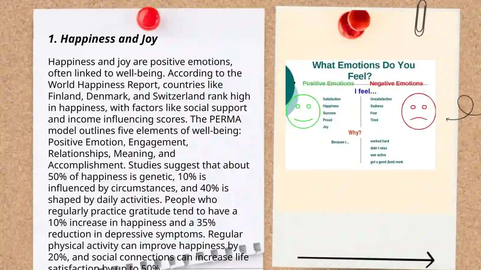 Positive situations and feelings 3